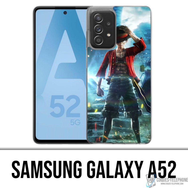 Samsung Galaxy A52 Case - One Piece Ruffy Jump Force