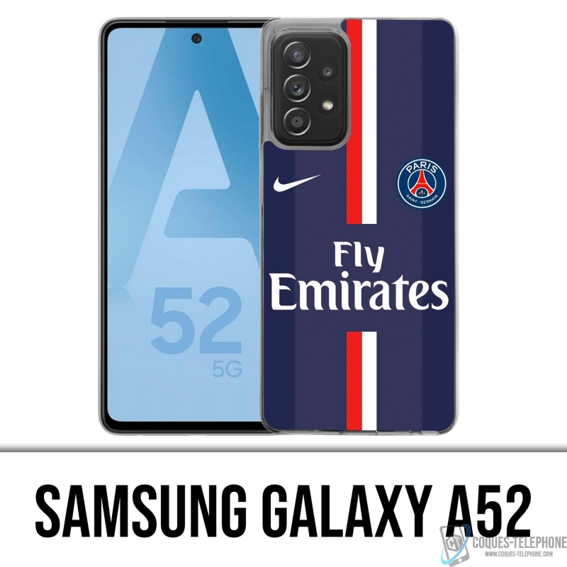 Custodia per Samsung Galaxy A52 - Paris Saint Germain Psg Fly Emirate