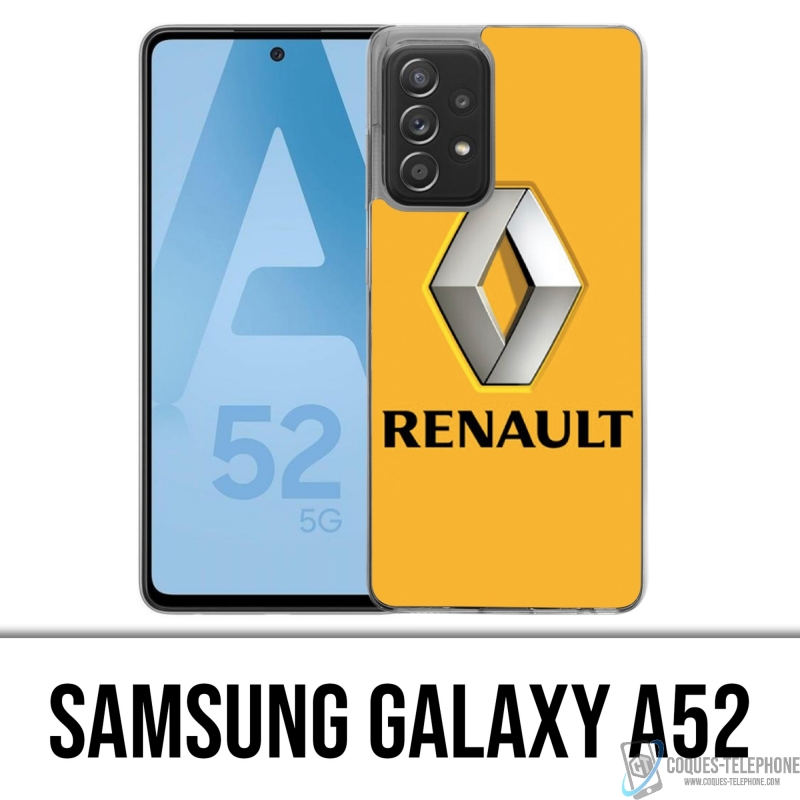 Custodia per Samsung Galaxy A52 - Logo Renault