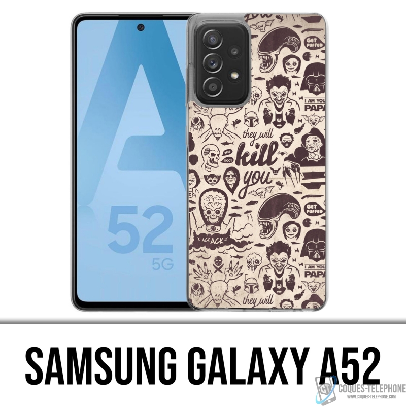 Funda Samsung Galaxy A52 - Naughty Kill You