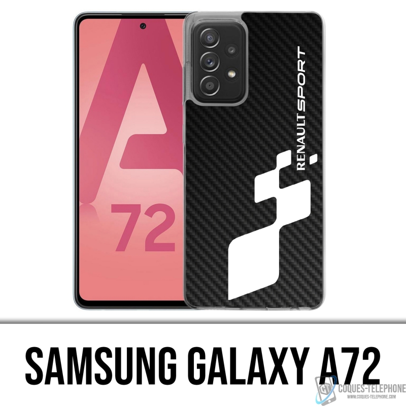 Coque Samsung Galaxy A72 - Renault Sport Carbone