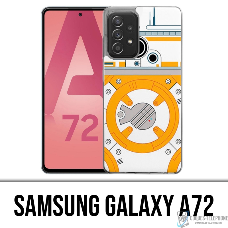 Funda Samsung Galaxy A72 - Star Wars Bb8 Minimalist