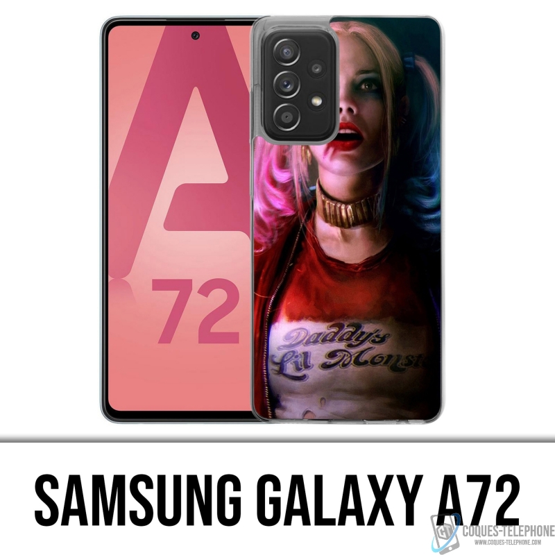 Funda Samsung Galaxy A72 - Escuadrón Suicida Harley Quinn Margot Robbie