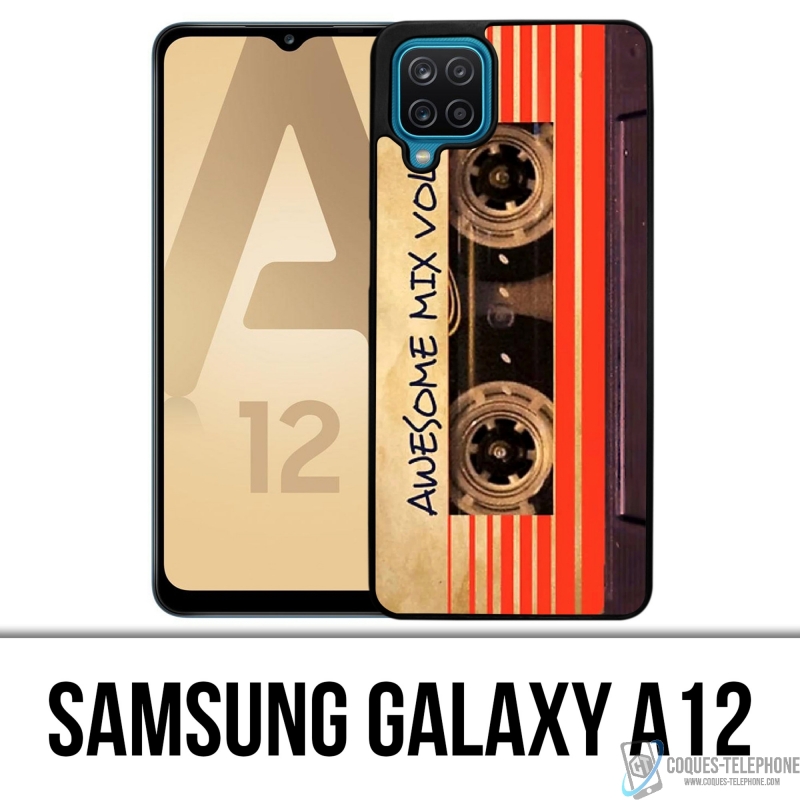 Custodia per Samsung Galaxy A12 - Cassetta audio vintage Guardiani della Galassia