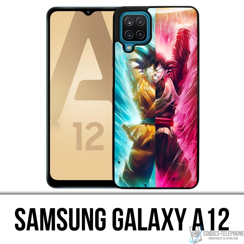 Samsung Galaxy A12 Case - Dragon Ball Schwarz Goku