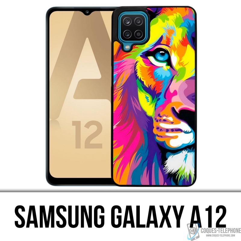 Funda Samsung Galaxy A12 - León multicolor