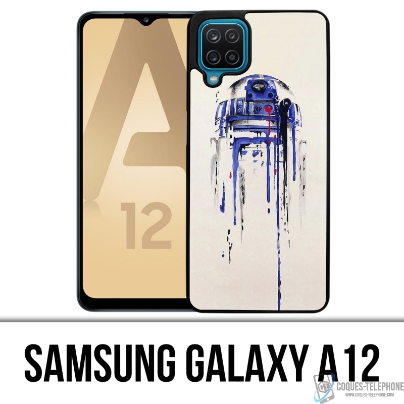 Coque Samsung Galaxy A12 - R2D2 Paint