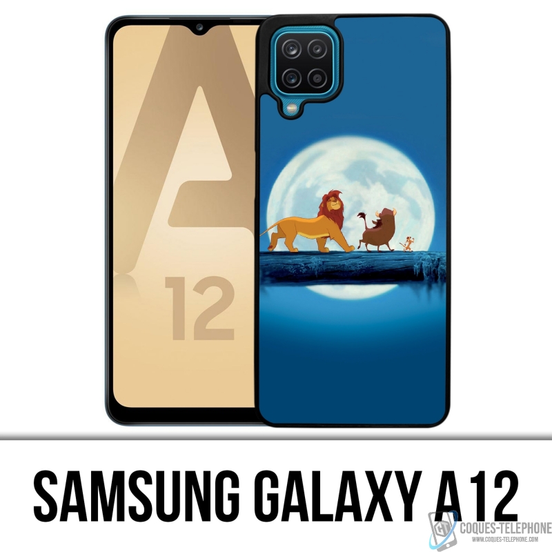 Samsung Galaxy A12 Case - König der Löwen Mond