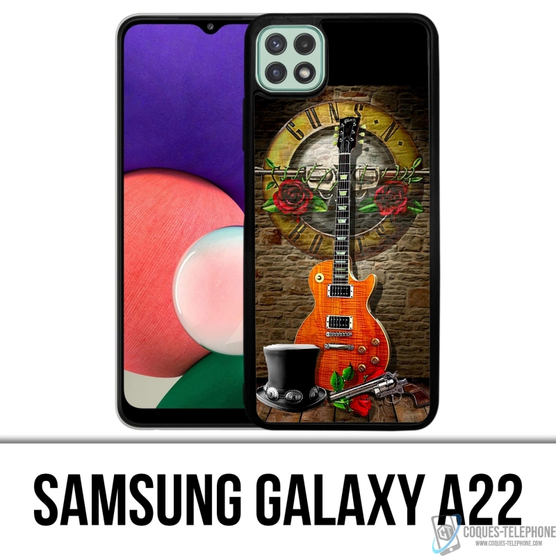 Funda Samsung Galaxy A22 - Guitarra Guns N Roses