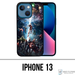 Coque iPhone 13 - Avengers Vs Thanos