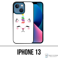 Cover iPhone 13 - Gato Unicornio