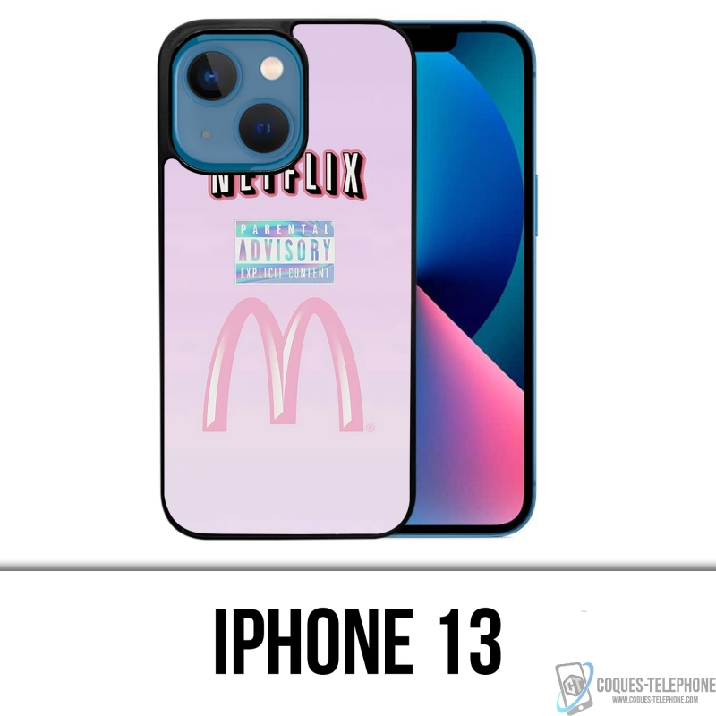 Funda para iPhone 13 - Netflix y Mcdo