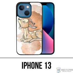 Coque iPhone 13 - Disney Bambi Pastel