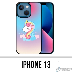 Cover per iPhone 13 - Unicorno nuvola