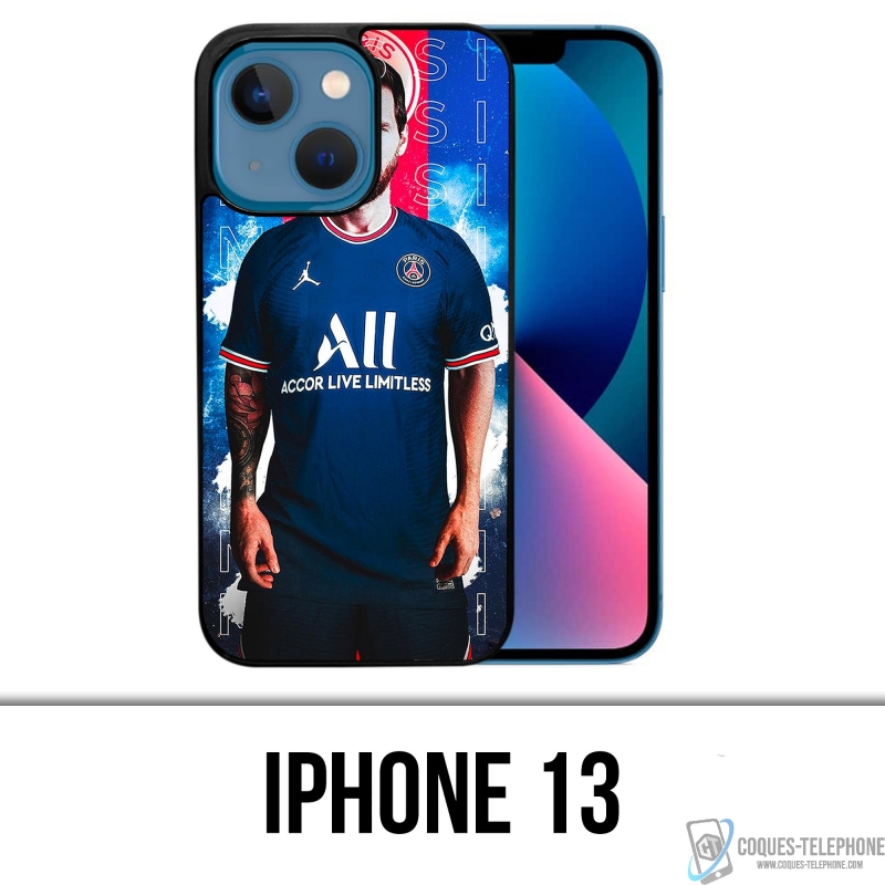 Funda para iPhone 13 - Messi PSG