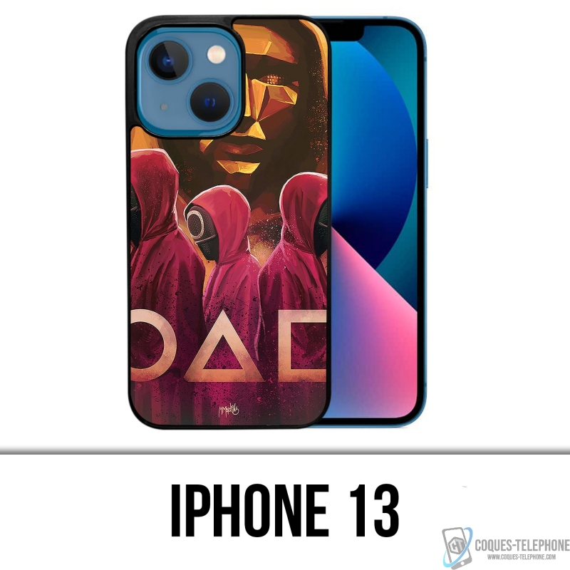 Cover iPhone 13 - Gioco di calamari Fanart