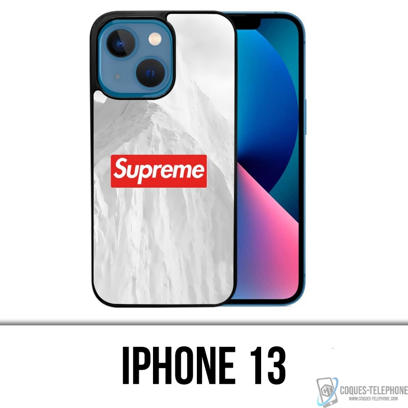 Custodia per iPhone 13 - Supreme White Mountain