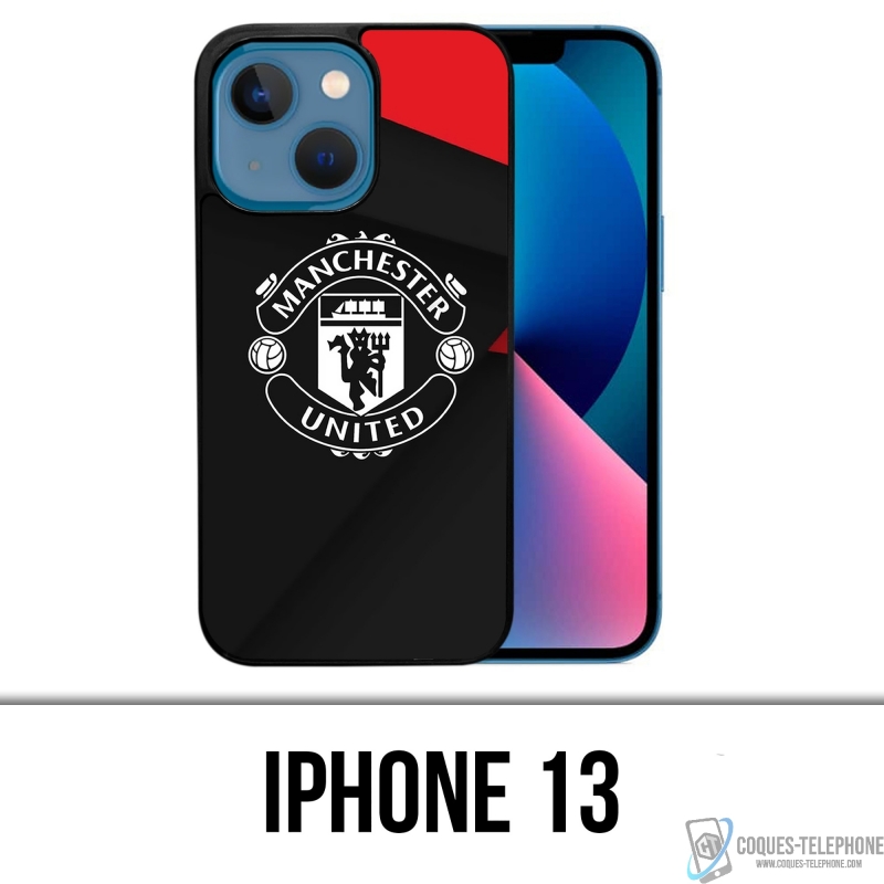 Funda para iPhone 13 - Logotipo moderno del Manchester United