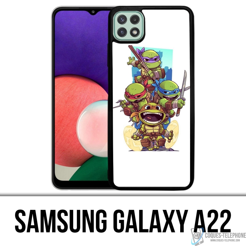 Funda Samsung Galaxy A22 - Tortugas Ninja adolescentes mutantes de dibujos animados