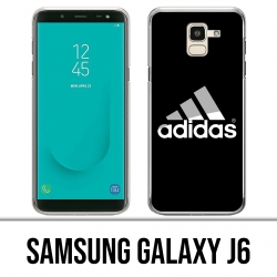 Custodia Samsung Galaxy J6 - Logo Adidas nero