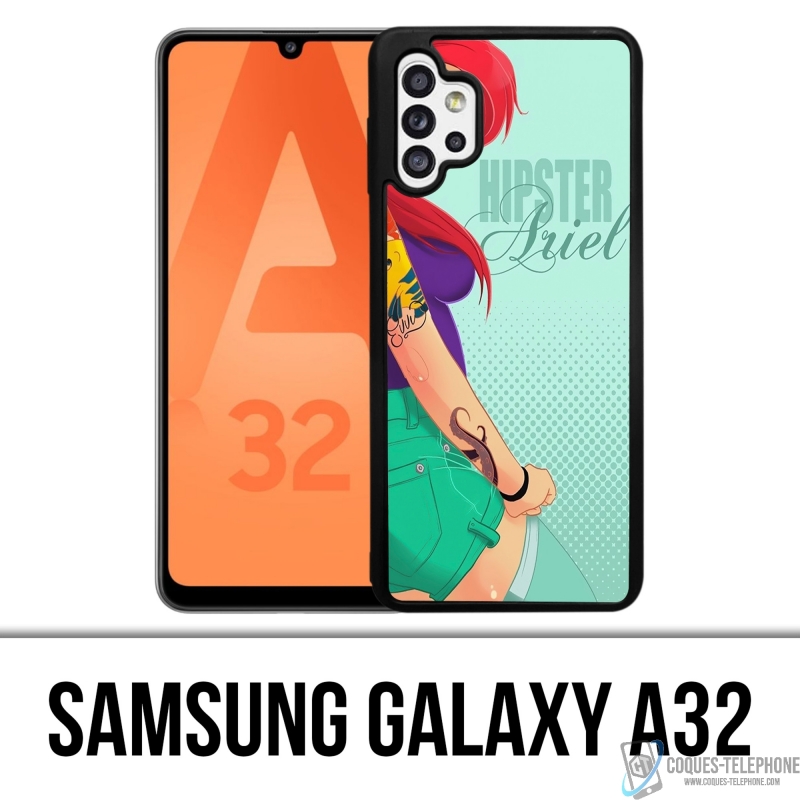 Coque Samsung Galaxy A32 - Ariel Sirène Hipster