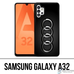 Samsung Galaxy A32 Case - Audi Logo Metall