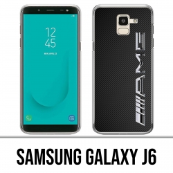 Coque Samsung Galaxy J6 - Amg Carbone Logo