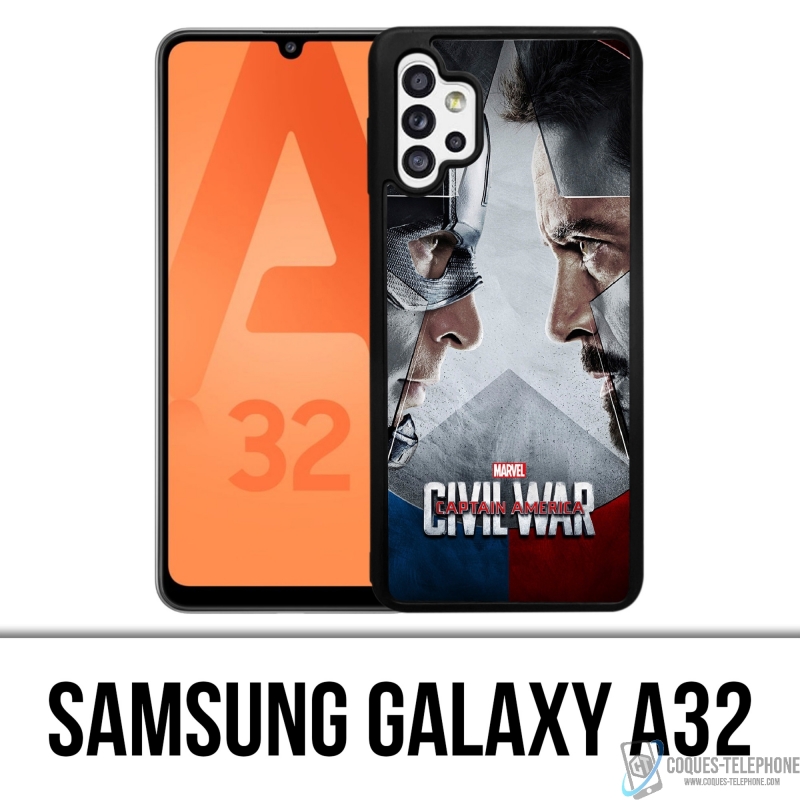 Samsung Galaxy A32 Case - Avengers Bürgerkrieg