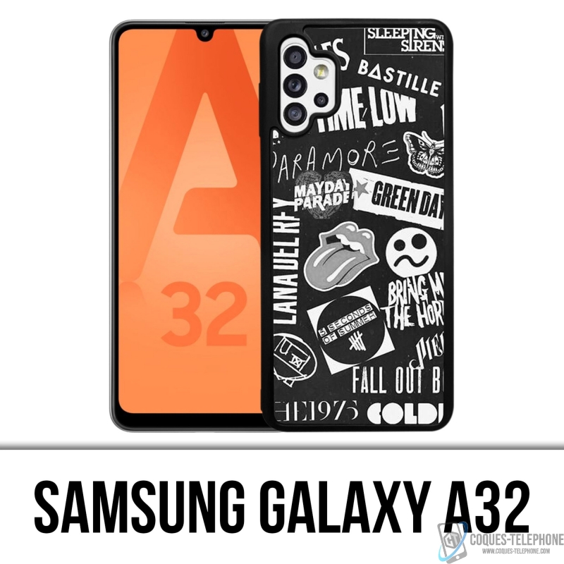 Custodia per Samsung Galaxy A32 - Badge Rock