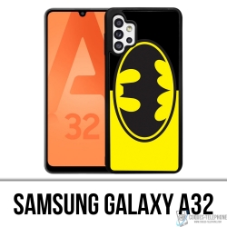 Samsung Galaxy A32 Case - Batman Logo Classic Gelb Schwarz