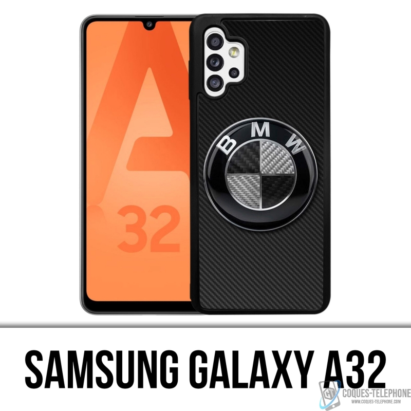 Custodia Samsung Galaxy A32 - Bmw Logo Carbon