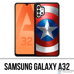 Coque Samsung Galaxy A32 - Bouclier Captain America Avengers