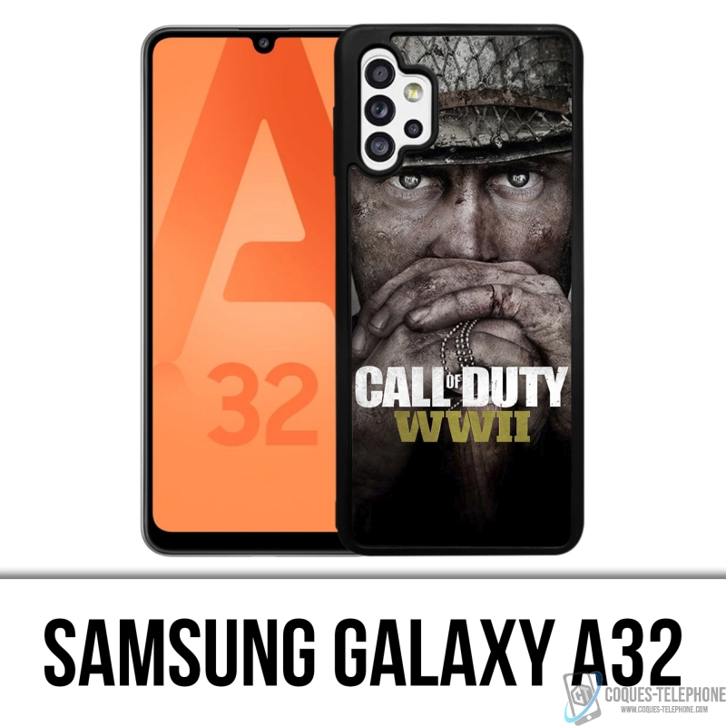 Funda Samsung Galaxy A32 - Soldados de Call Of Duty Ww2