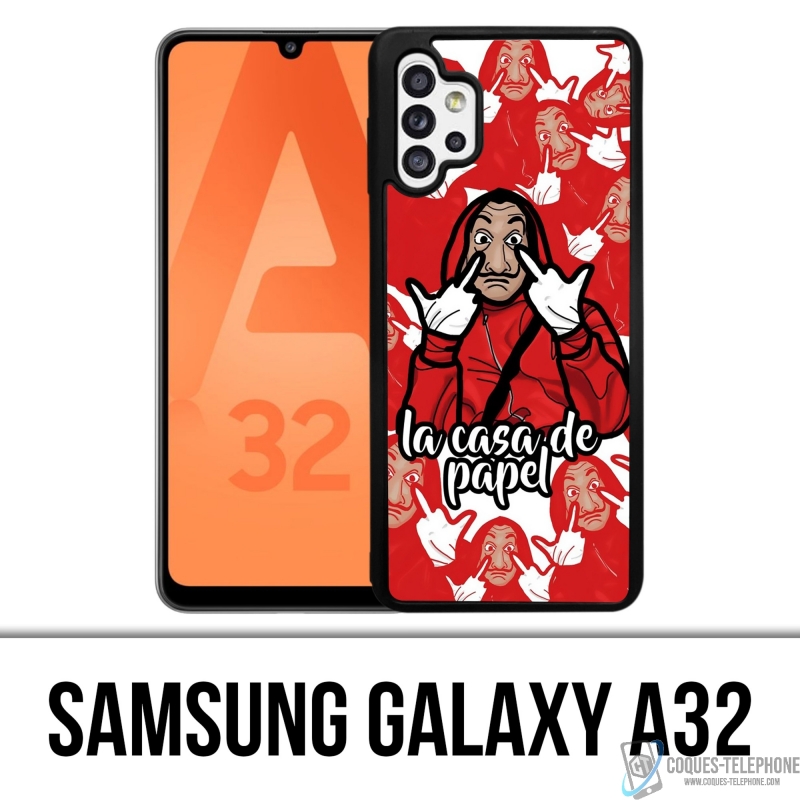 Samsung Galaxy A32 case - Casa De Papel - Cartoon