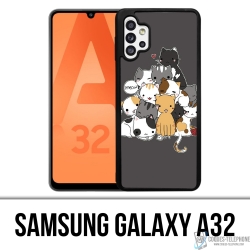 Funda Samsung Galaxy A32 - Cat Meow