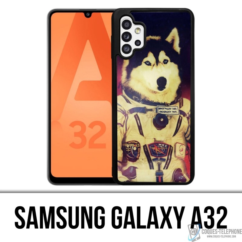 Cover Samsung Galaxy A32 - Cane astronauta Jusky