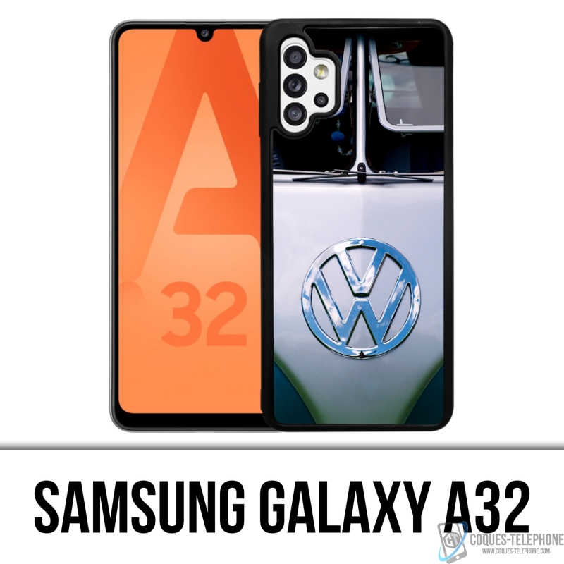 Samsung Galaxy A32 Case - Vw Volkswagen Grey Combi