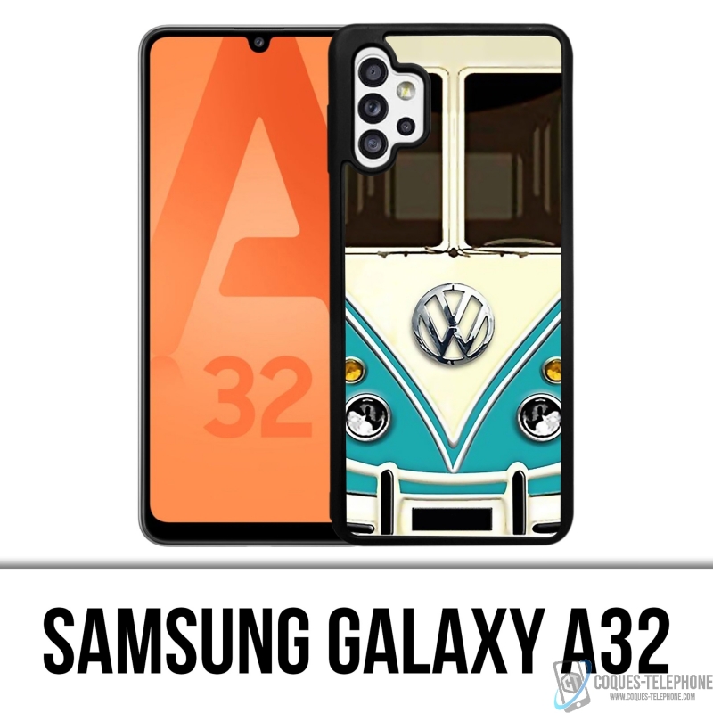 Coque Samsung Galaxy A32 - Combi Vintage Vw Volkswagen