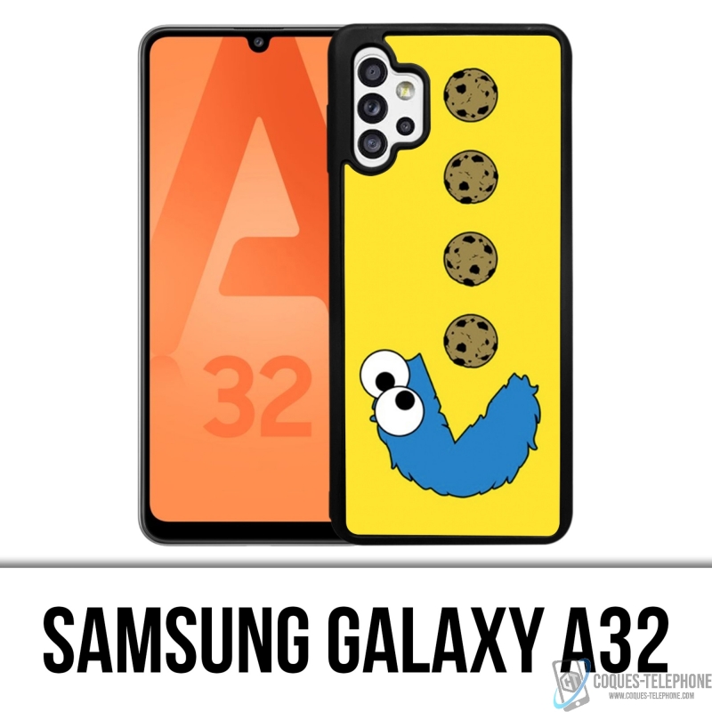 Custodia Samsung Galaxy A32 - Cookie Monster Pacman