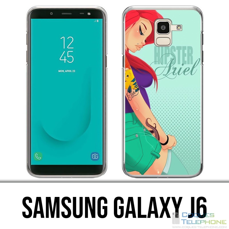 Carcasa Samsung Galaxy J6 - Ariel Hipster Mermaid