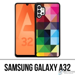 Funda Samsung Galaxy A32 - Cubos multicolores