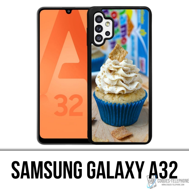 Funda Samsung Galaxy A32 - Cupcake azul