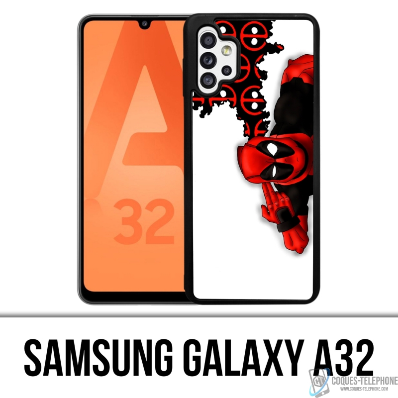 Custodia per Samsung Galaxy A32 - Deadpool Bang