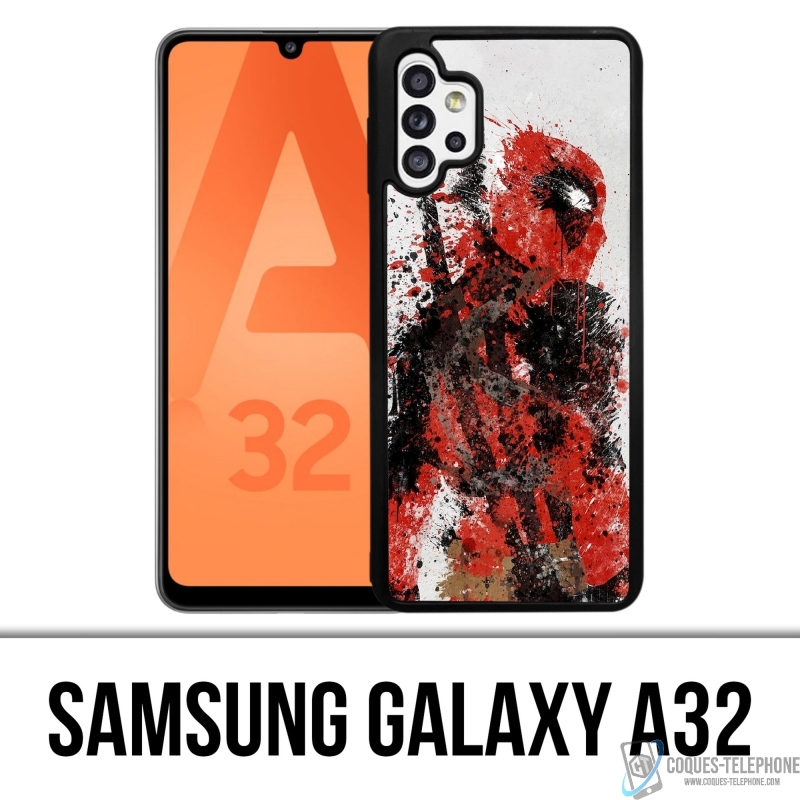 Custodia per Samsung Galaxy A32 - Deadpool Paintart
