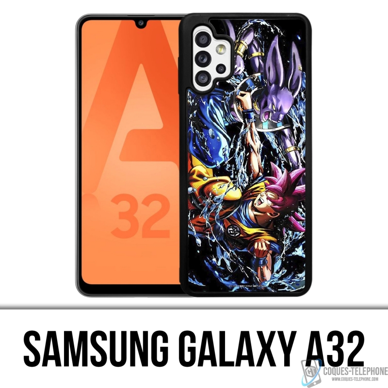 Coque Samsung Galaxy A32 - Dragon Ball Goku Vs Beerus