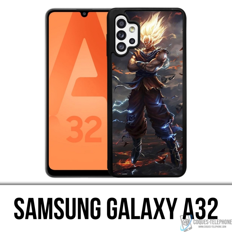 Cover Samsung Galaxy A32 - Dragon Ball Super Saiyan