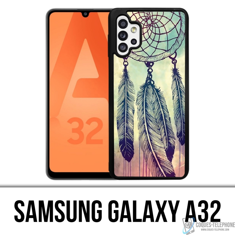 Samsung Galaxy A32 Case - Feathers Dreamcatcher