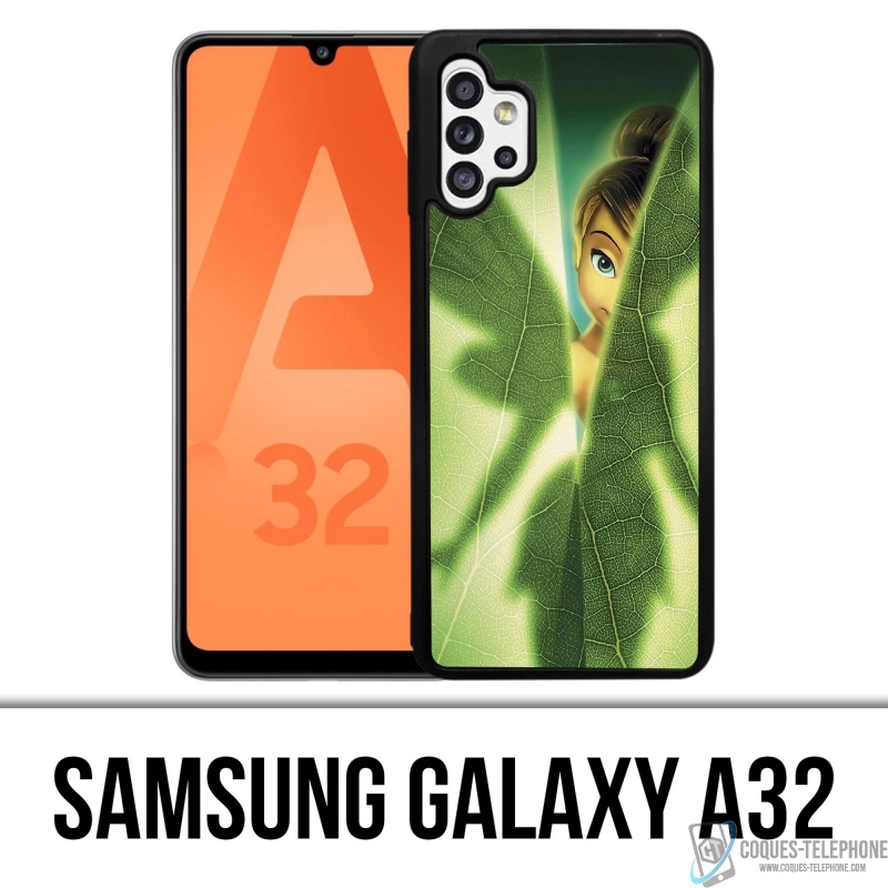 Coque Samsung Galaxy A32 - Fée Clochette Feuille