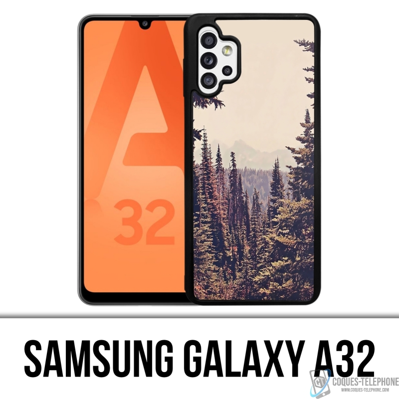 Coque Samsung Galaxy A32 - Foret Sapins