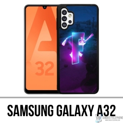 Custodia Samsung Galaxy A32 - Bagliore del logo Fortnite